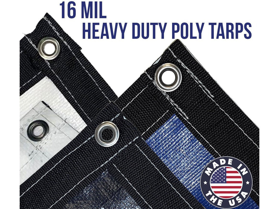 16 mil  Poly Tarps - Tarps America