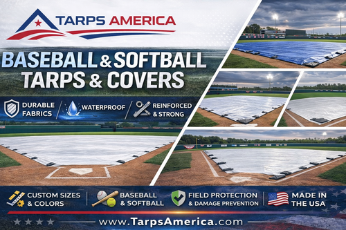 Baseball and Softball Field Covers - Tarps America