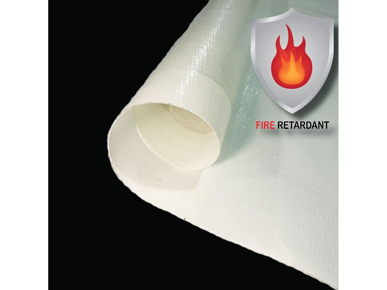Fire Retardant Poly By The Roll - Tarps America