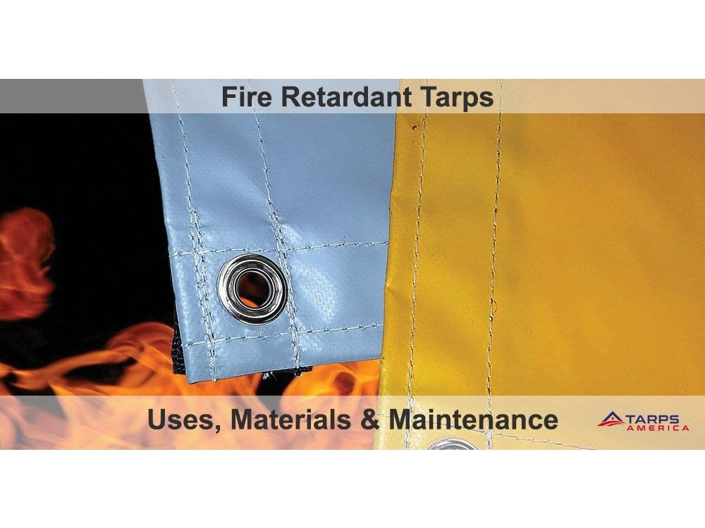 Fire Retardant Tarps All - Tarps America