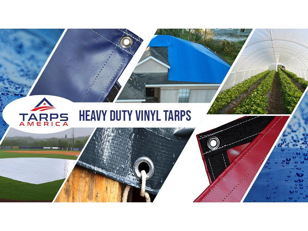 Heavy Duty Vinyl Tarps - Tarps America