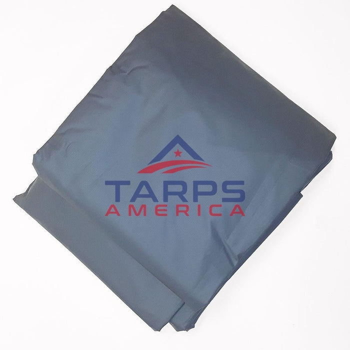 13oz Gray Fire Retardant Vinyl Tarp 18'x18' (Temper Tent) - Tarps America