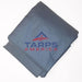 13oz Gray Fire Retardant Vinyl Tarp 18'x18' (Temper Tent) - Tarps America