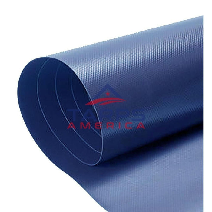 18 oz Heavy Duty Blue Vinyl Coated Polyester Roll by AtlasShield® - Tarps America