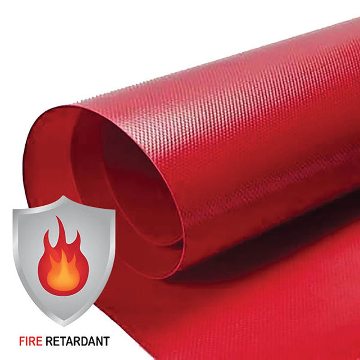 18 oz Heavy Duty Fire Retardant Vinyl Coated Polyester Roll by AtlasShield® - Tarps America