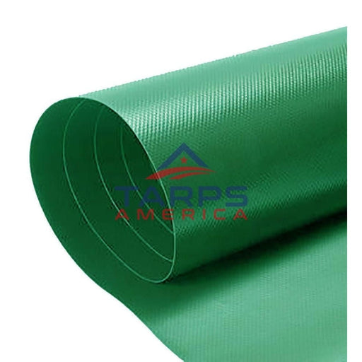 18 oz Heavy Duty Green Vinyl Coated Polyester Roll by AtlasShield® - Tarps America