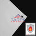 18 oz Heavy Duty White Coated Vinyl Fire Retardant Tarp by AtlasShield® - Tarps America