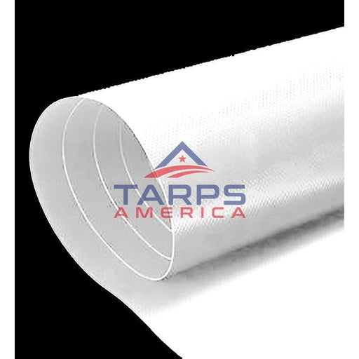 18 oz Heavy Duty White Vinyl Coated Polyester Roll by AtlasShield® - Tarps America