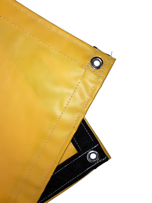 18 oz Heavy Duty Yellow Coated Vinyl Tarp by AtlasShield®