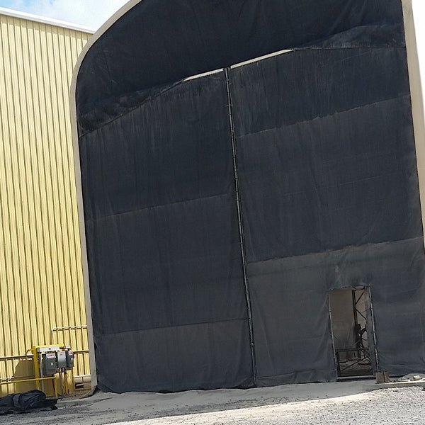 Black 85% Mesh Containment Screen by ShadeMax® - Tarps America