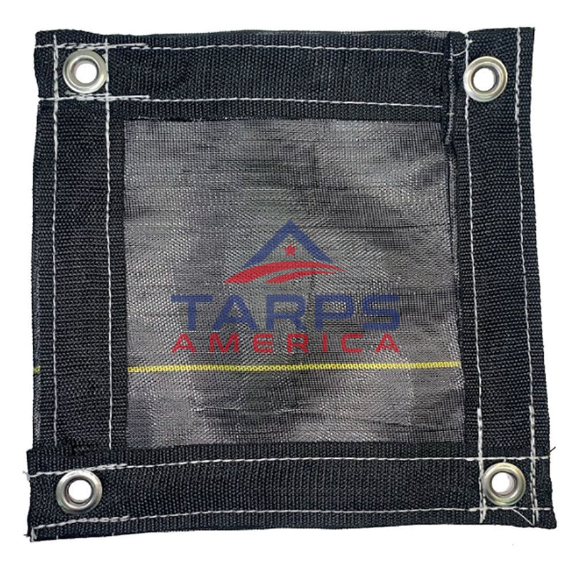 Black 85% Mesh Containment Screen by ShadeMax® - Tarps America