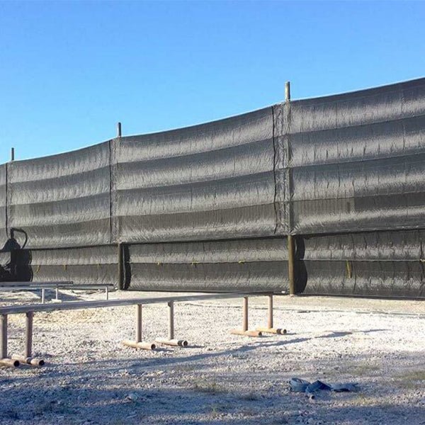 Black 85% Mesh Containment Screen by ShadeMax® - Tarps America