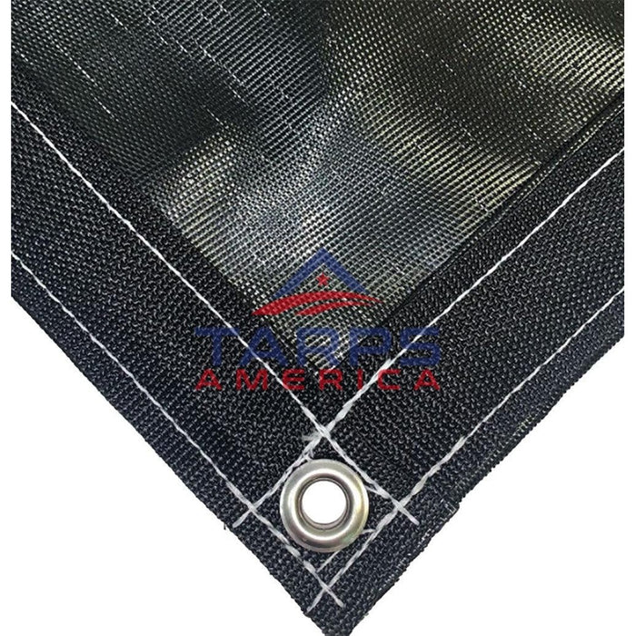 Black 95% Shade Mesh Tarp by ShadeMax® - Tarps America