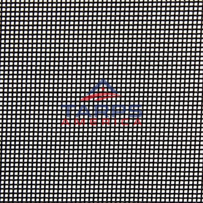 Custom Black 10 oz. Heavy Duty Vinyl Coated Mesh Tarp - Tarps America