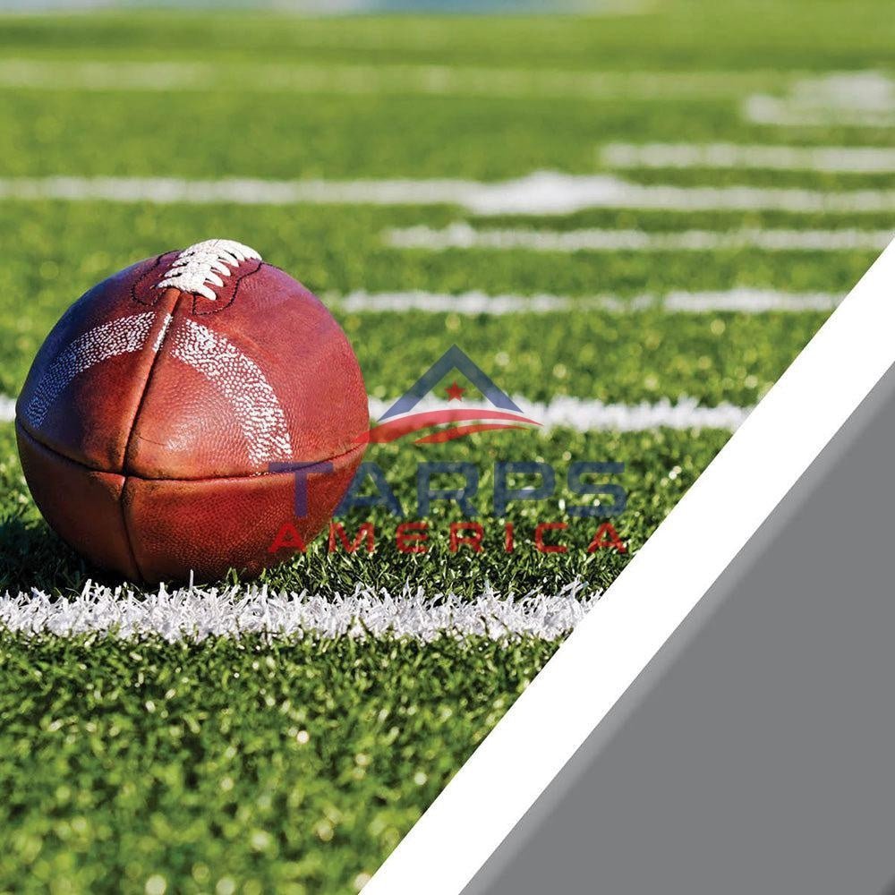 Football Field Covers | 12 mil | Hardware — Tarps America