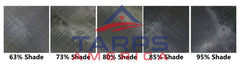 Black 63% Shade Cloth Mesh Tarp by ShadeMax®