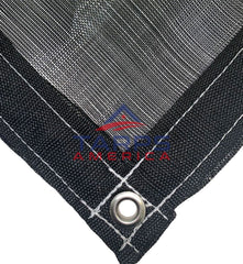 Black 73% Shade Cloth Mesh Tarp by ShadeMax®