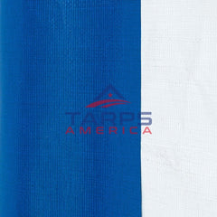 Custom 16 mil Blue/White Tarps and Covers – 16 mil – 7.5 oz. Woven Reinforced Polyethylene