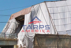 Silicone Coated Airbag Containment Tarp - 12 mil / 6 oz